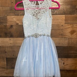 b.darlin baby blue dress